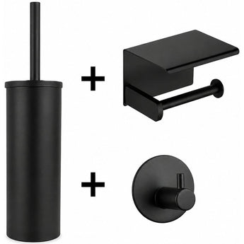 3-delige Toiletset (zonder boren)