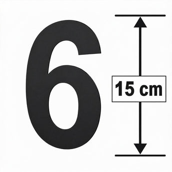 Huisnummers 15 cm