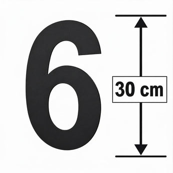 Huisnummers van 30 cm