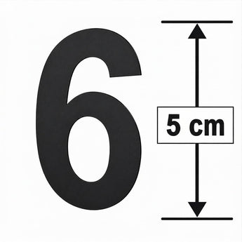 Huisnummers 5 cm