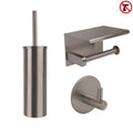 Juano Gunmetal WC Set (no-drill)
