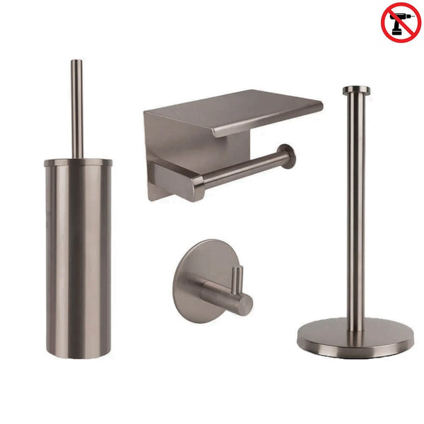 Delo Gunmetal WC Set (no-drill)