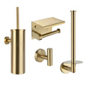 Pacho Gold toilet set
