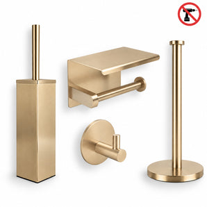 Cano Gold WC Set (sans perçage)
