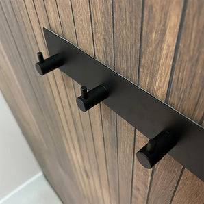 Duco Black 3-Hook (No Drill)