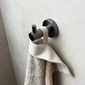 Ausbond Toiletpapierhouder van roestvrij staal met toiletborstel Ausbond Toiletpapierhouder van roestvrij staal met toiletborstel