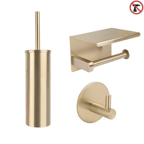 Juano Gold WC Set (no-drill)