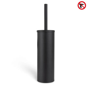 De Juano Black WC Set van yessential.nl bevat een matzwarte borstel, houder en deksel. Dankzij het "no-drill" ontwerp bevestig je deze stijlvolle eenvoudige accessoires zonder gereedschap of boren.