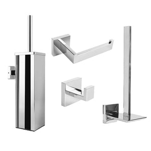 Venzo Chrome WC set