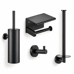 Donato Black WC Set