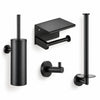 Donato Black WC Set