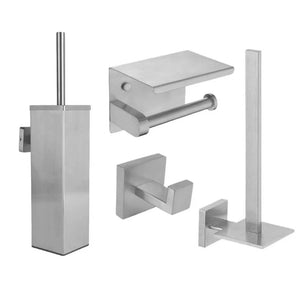 Moreno RVS WC set