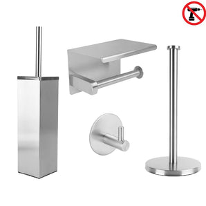 Cano RVS WC Set (no-drill)