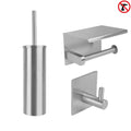 Tapio RVS WC Set (no-drill)
