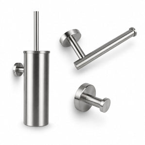 Xavo stainless steel toilet set