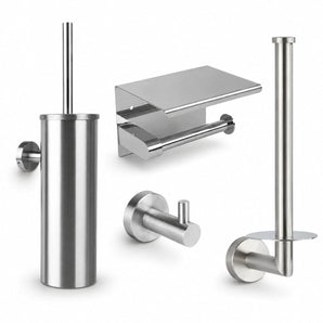Donato Stainless Steel Toilet Set