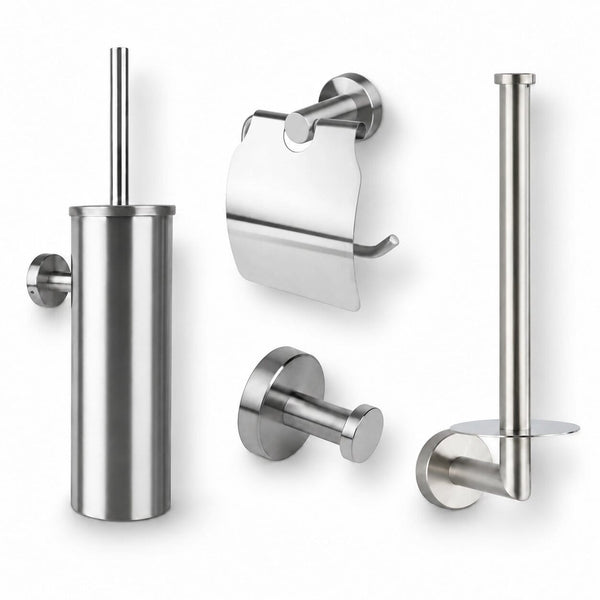 Lauro RVS WC Set