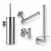 Corrado Stainless Steel Toilet Set