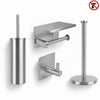 Ludo RVS WC Set (no-drill)