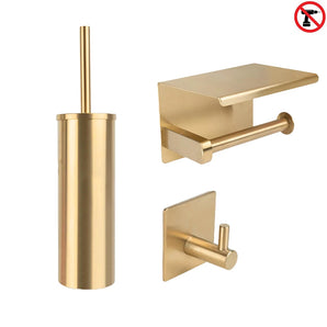 Tapio Gold WC Set (no-drill)