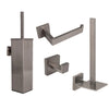 Venzo Gunmetal WC set