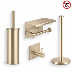 Ensemble Ludo Gold WC (sans perçage)