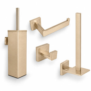 Venzo Gold WC set