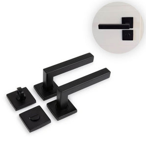 Domaso Black WC Set