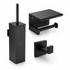 Verano Black WC set