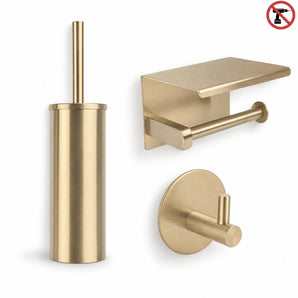 Juano Gold WC Set (sans perçage)