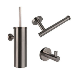 Lorenzo Gunmetal WC set