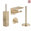 Cano Gold Toilet Set (no-drill)