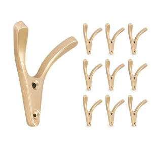 4 stuks - opvouwbare kapstokhaken - gouden zinklegering opvouwbare wandhaken voor het 4 stuks - opvouwbare kapstokhaken - gouden zinklegering opvouwbare wandhaken voor het