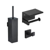 Verano Black WC set