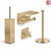 Gio Gold WC Set (no-drill)