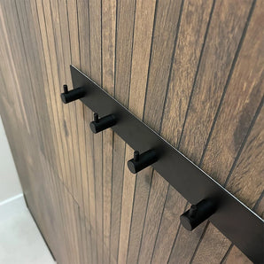 Duco Black 4-Hook (No Drill)
