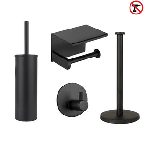 Delo Black WC Set (no-drill)